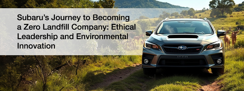 Subaru Zero Landfill & the Love Promise