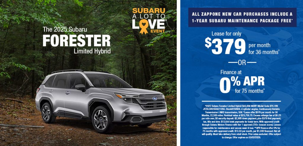 2025 Subaru Forester Limited Hybrid