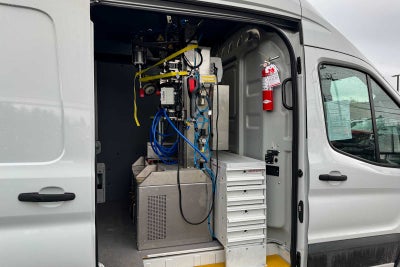 2023 Ford Transit Cargo Van T-350 148" EL Hi Rf 9500 GVWR AWD