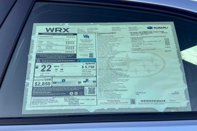 2026 Subaru WRX Base