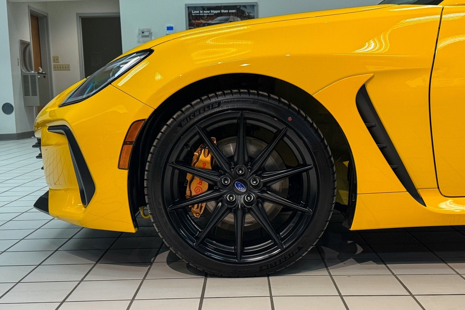 2026 Subaru BRZ Series. Yellow