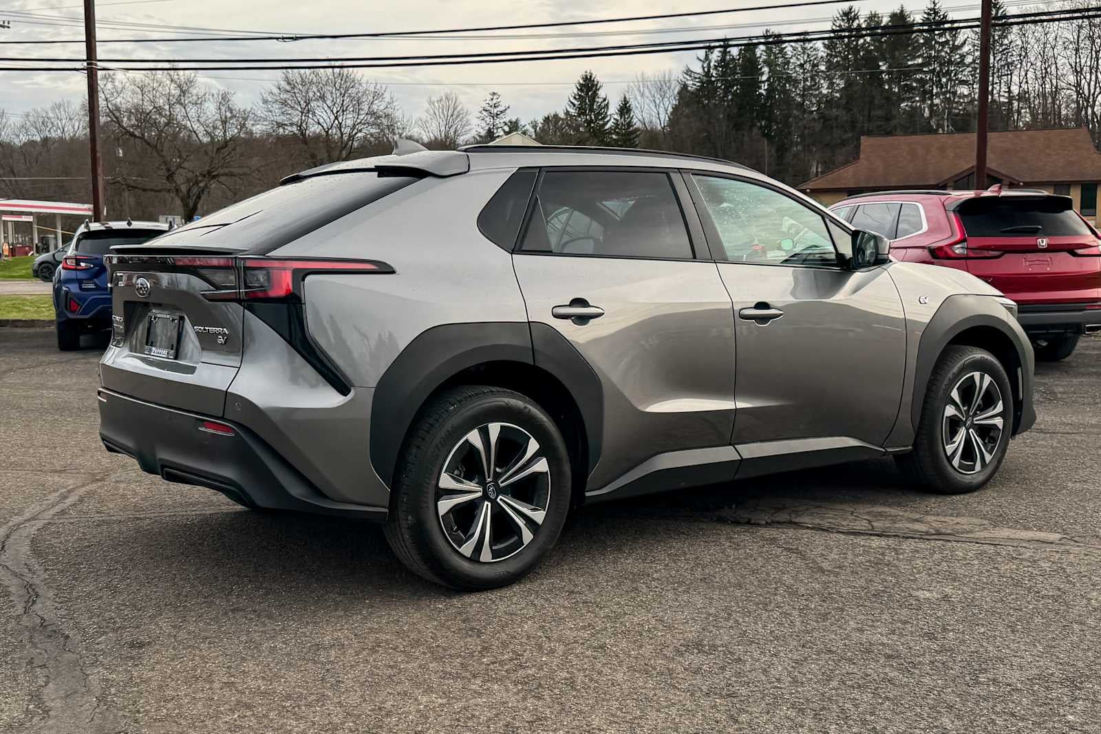 Certified 2024 Subaru Solterra Premium with VIN JTMABABA1RA052108 for sale in Norwich, NY