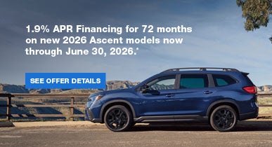 Ascent | Zappone Subaru Norwich in Norwich NY