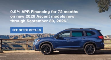 Ascent | Zappone Subaru Norwich in Norwich NY
