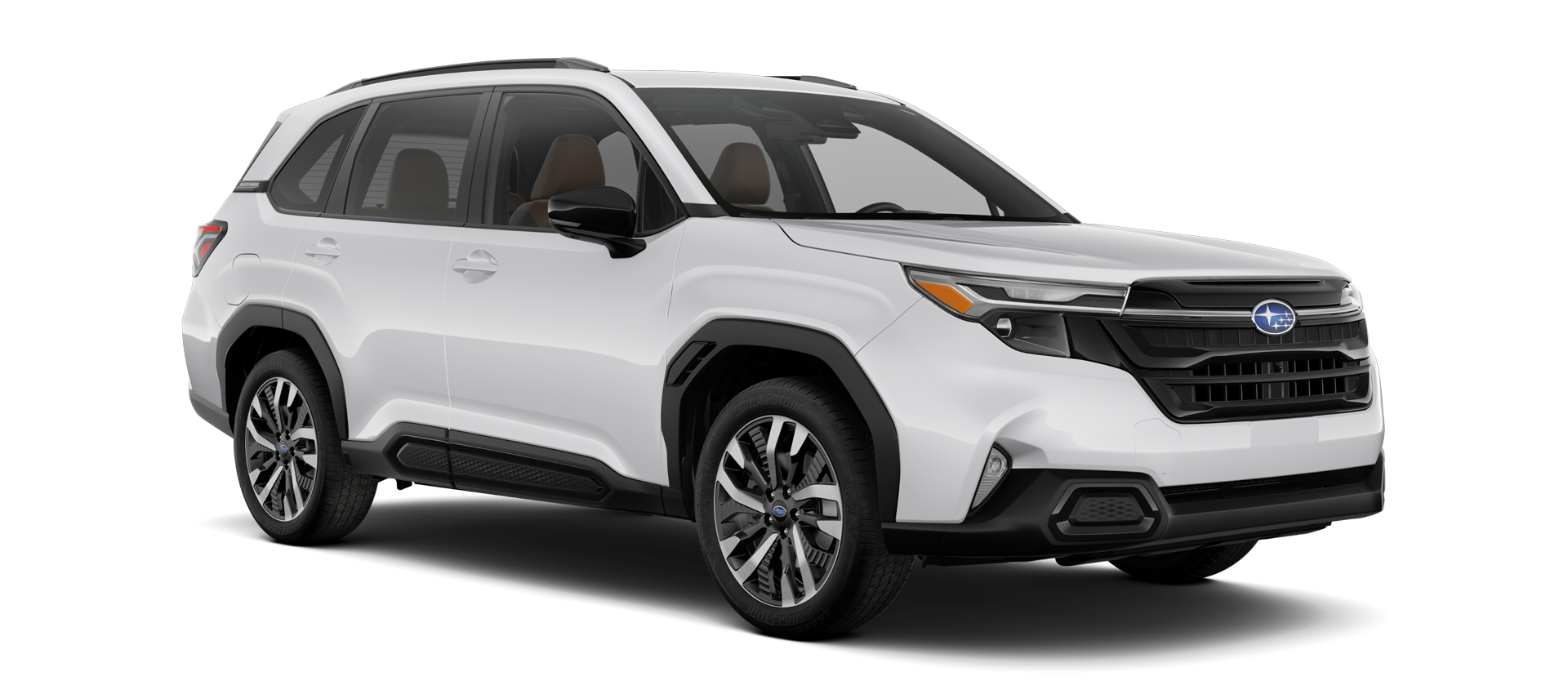 2025 Subaru Forester Touring Shown in Crystal White Pearl