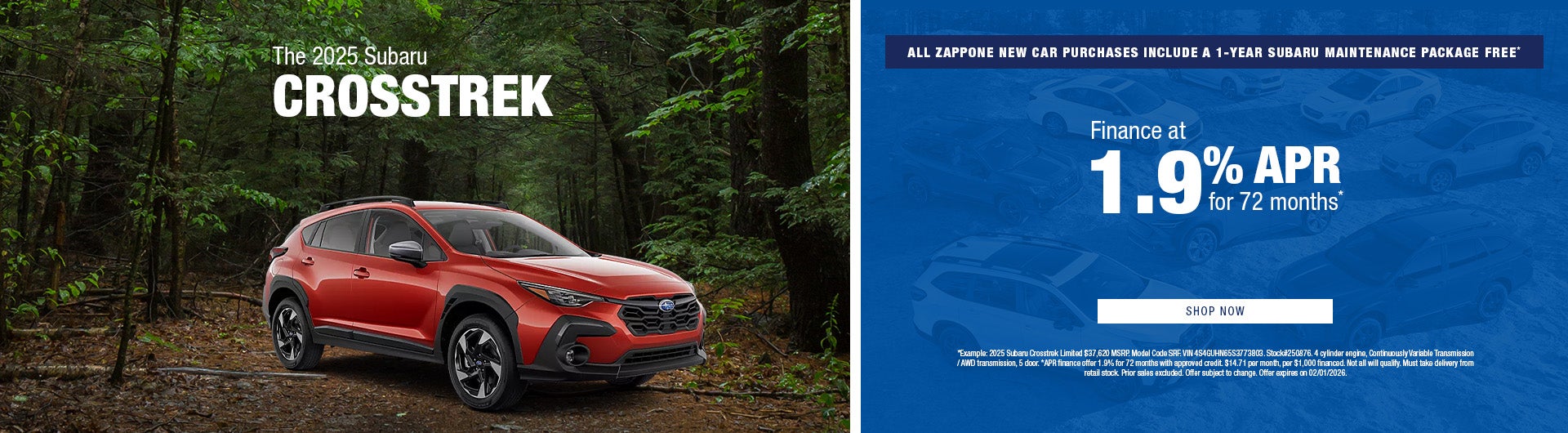 2025 Subaru Crosstrek