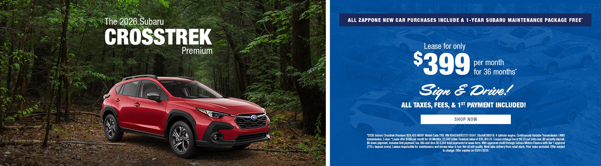 2026 Subaru Crosstrek Premium