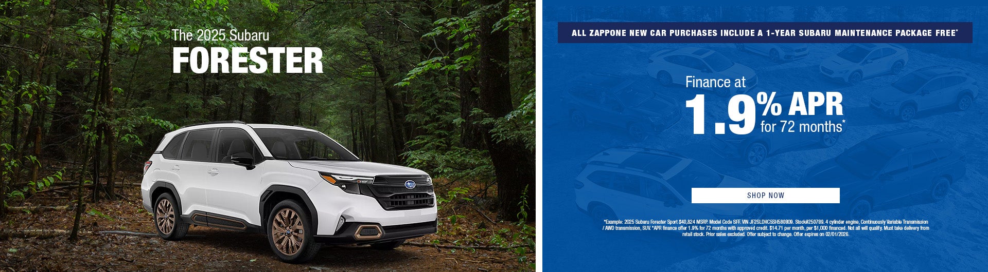 2025 Subaru Forester