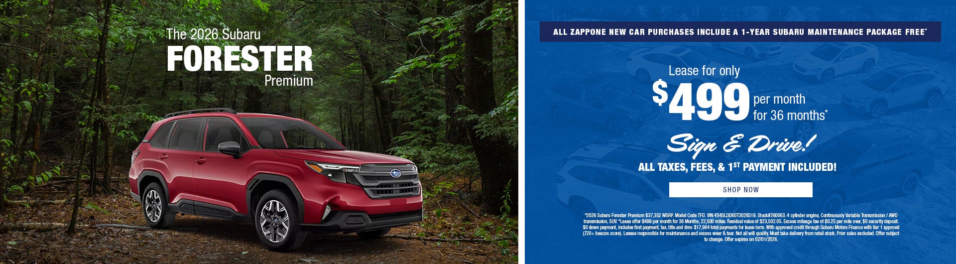 2026 Subaru Forester Premium