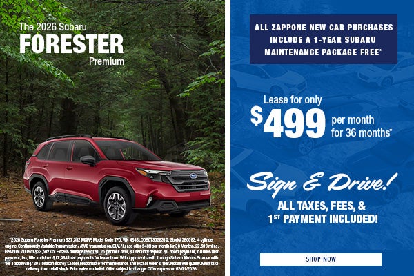 2026 Subaru Forester Premium