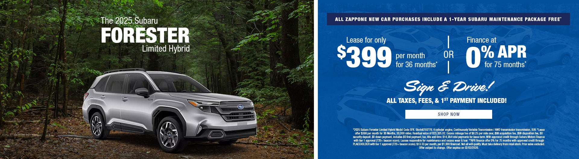 2025 Subaru Forester Limited Hybrid