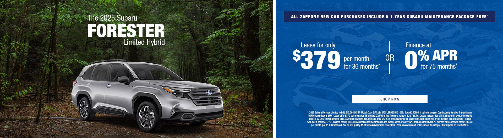 2025 Subaru Forester Limited Hybrid