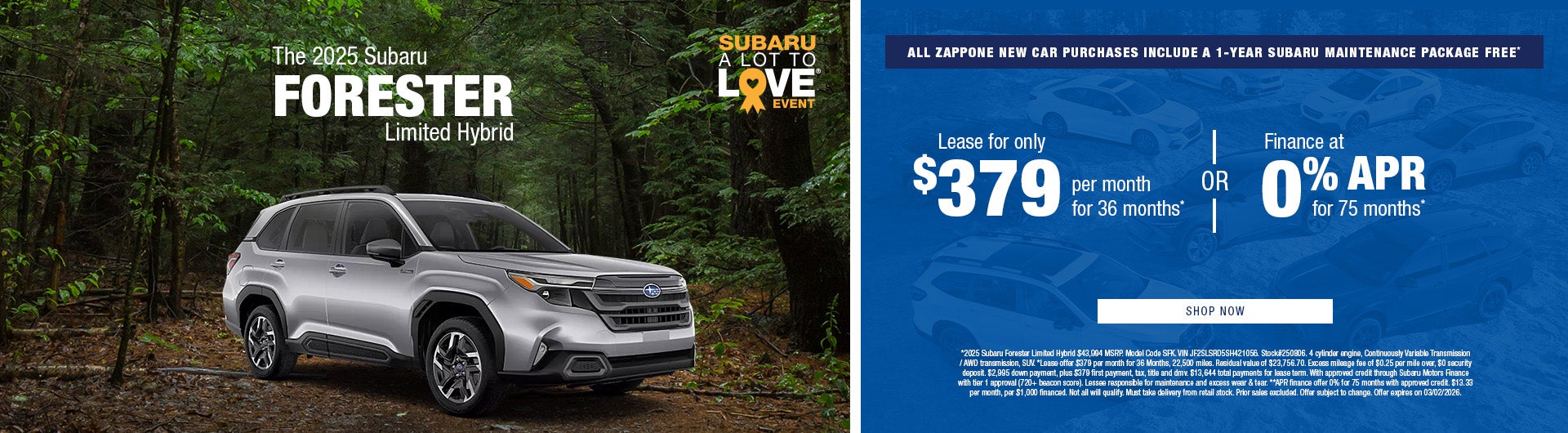 2025 Subaru Forester Limited Hybrid