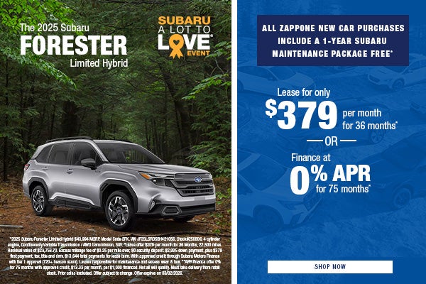 2025 Subaru Forester Limited Hybrid