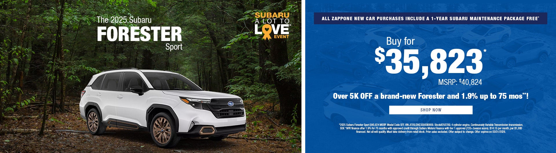 2025 Subaru Forester Sport