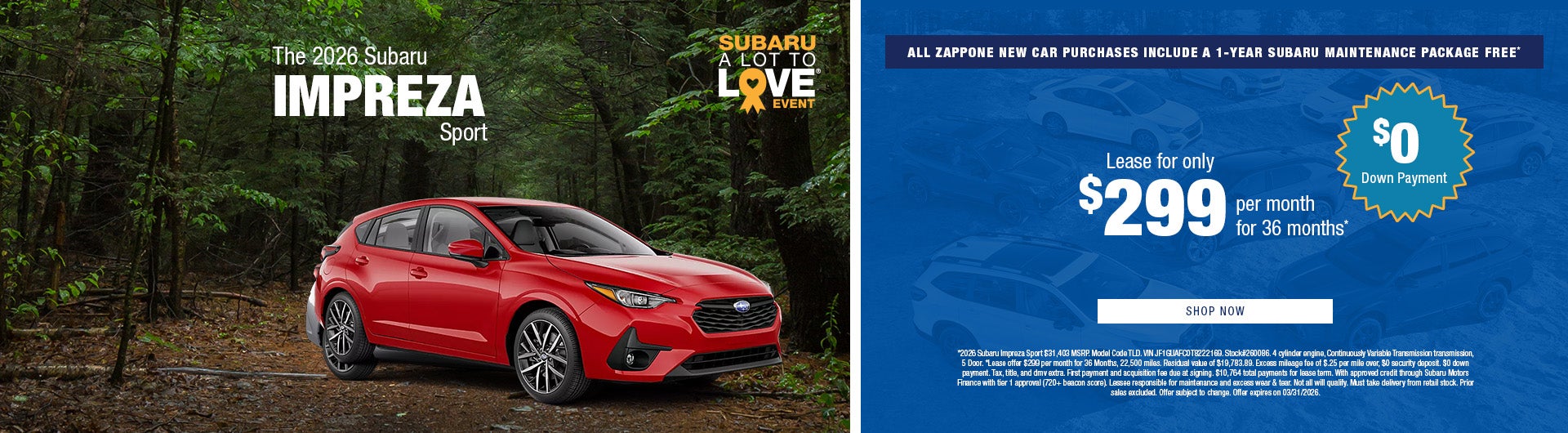 2026 Subaru Impreza Sport