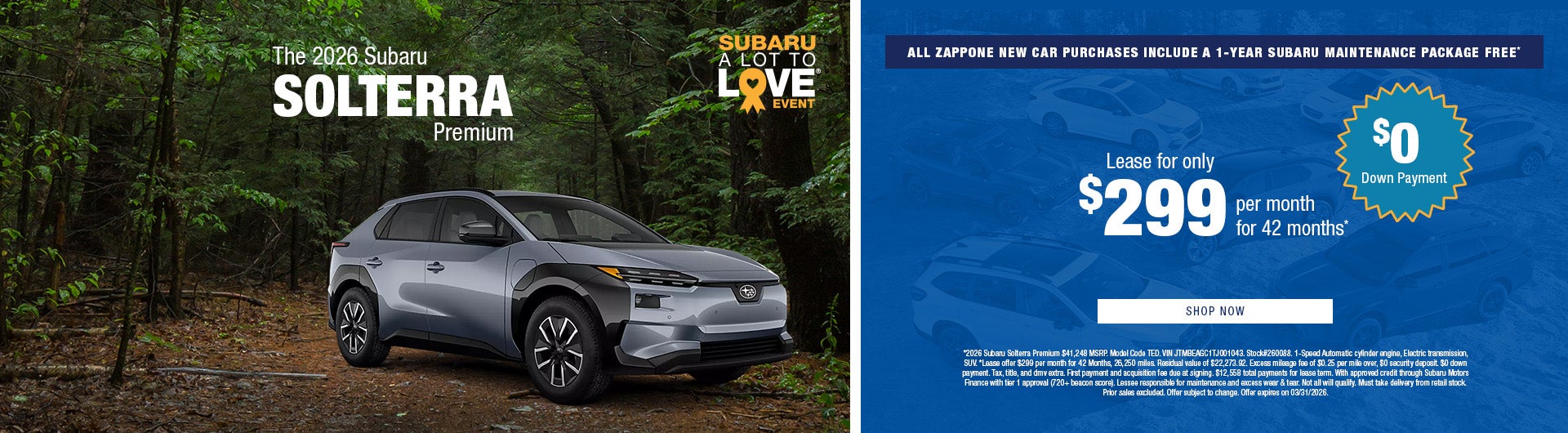 2026 Subaru Solterra Premium