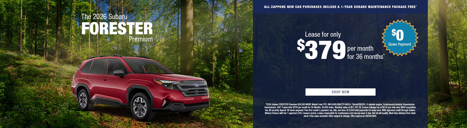 2026 Subaru FORESTER Premium