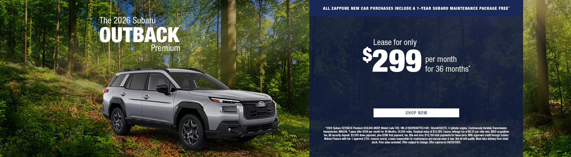 2026 Subaru OUTBACK Premium