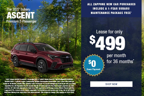 2027 Subaru ASCENT Premium
