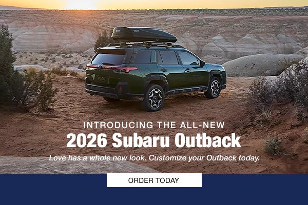 Introducing the all-new 2026 Subaru Outback