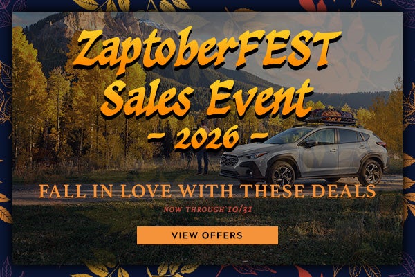 Zaptoberfest Sales Event