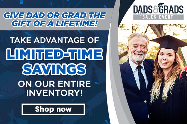 Dads & Grads Sales Event